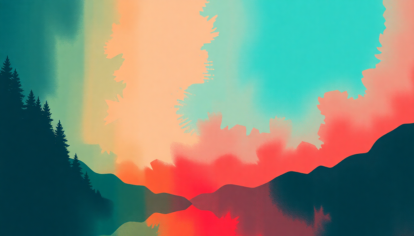 Fan-driven abstract illustration evoking the emotional arc of Loyal by Major Lazer