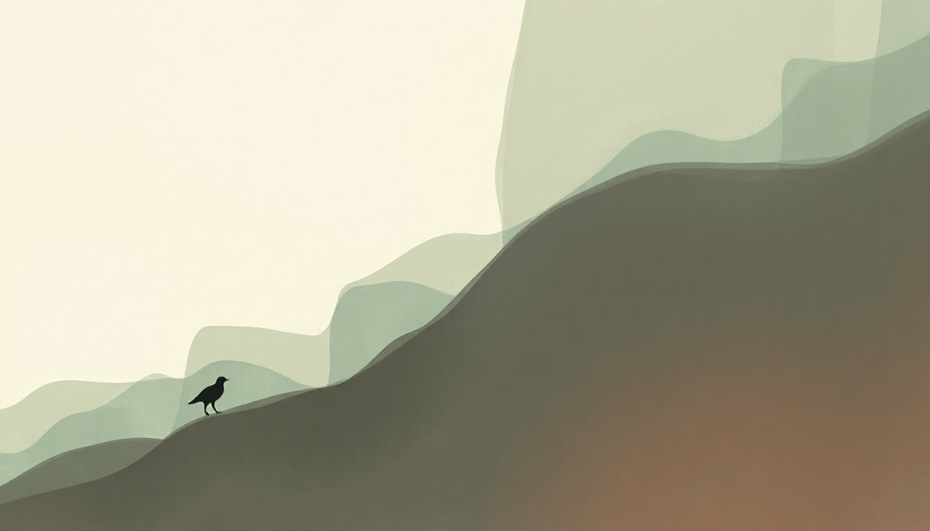 Fan-driven abstract illustration evoking the emotional arc of Lucifer Is Lonely by Weyes Blood