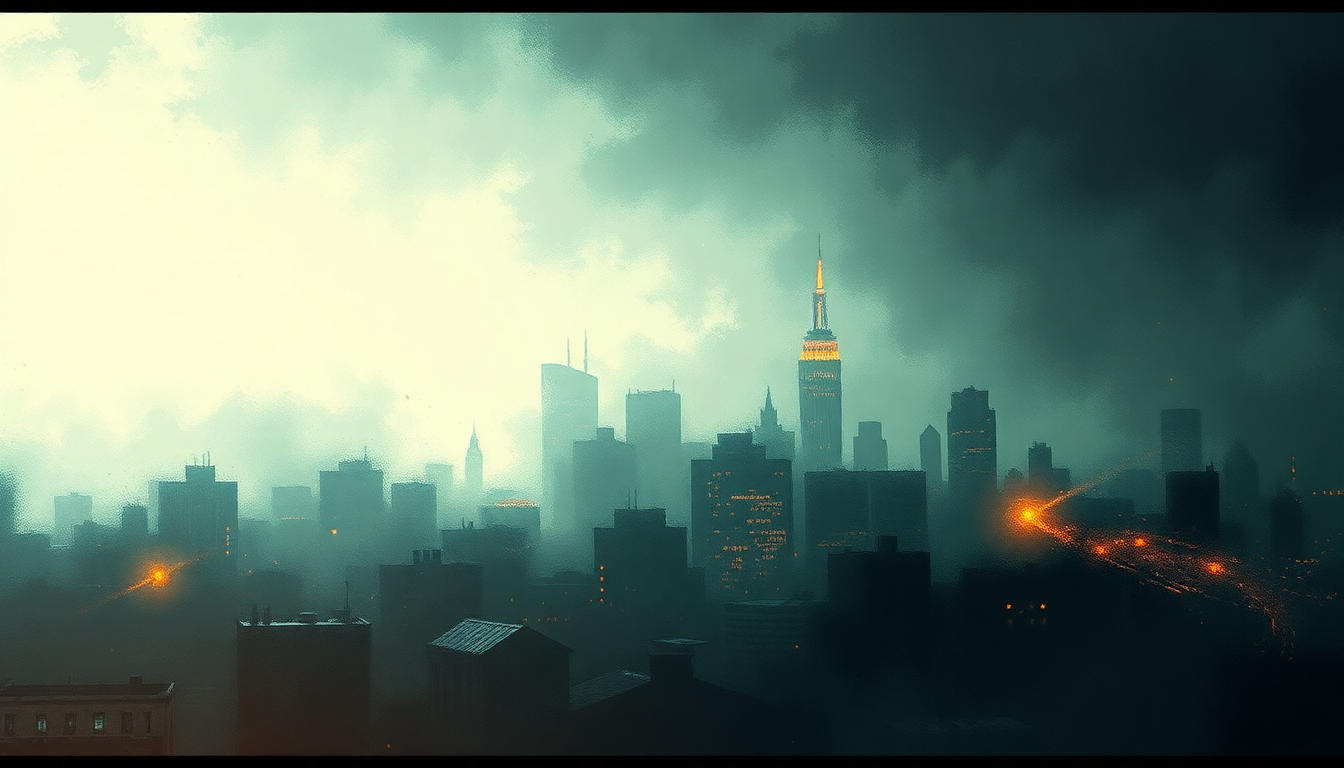 Fan-driven abstract illustration evoking the emotional arc of m.A.A.d city by Kendrick Lamar