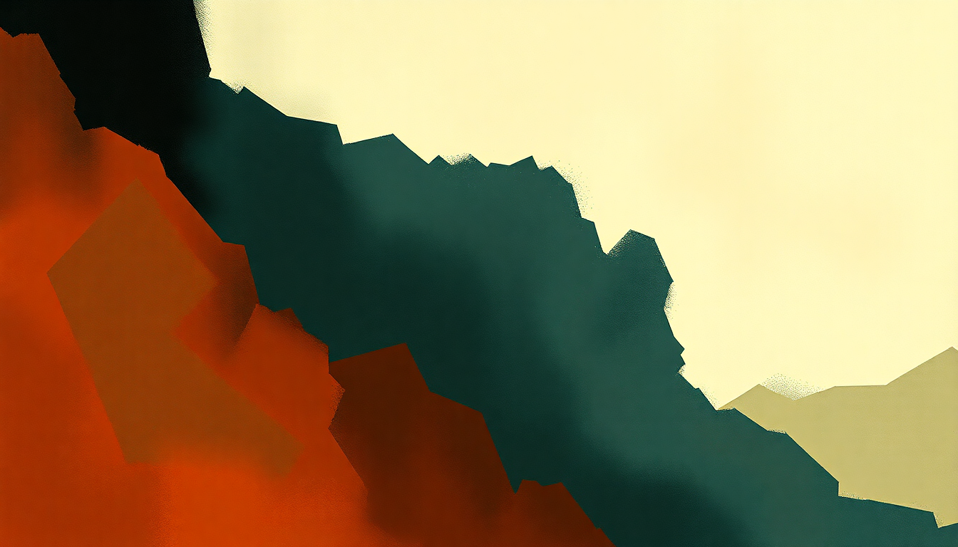 Fan-driven abstract illustration evoking the emotional arc of Madan by Salif Keita