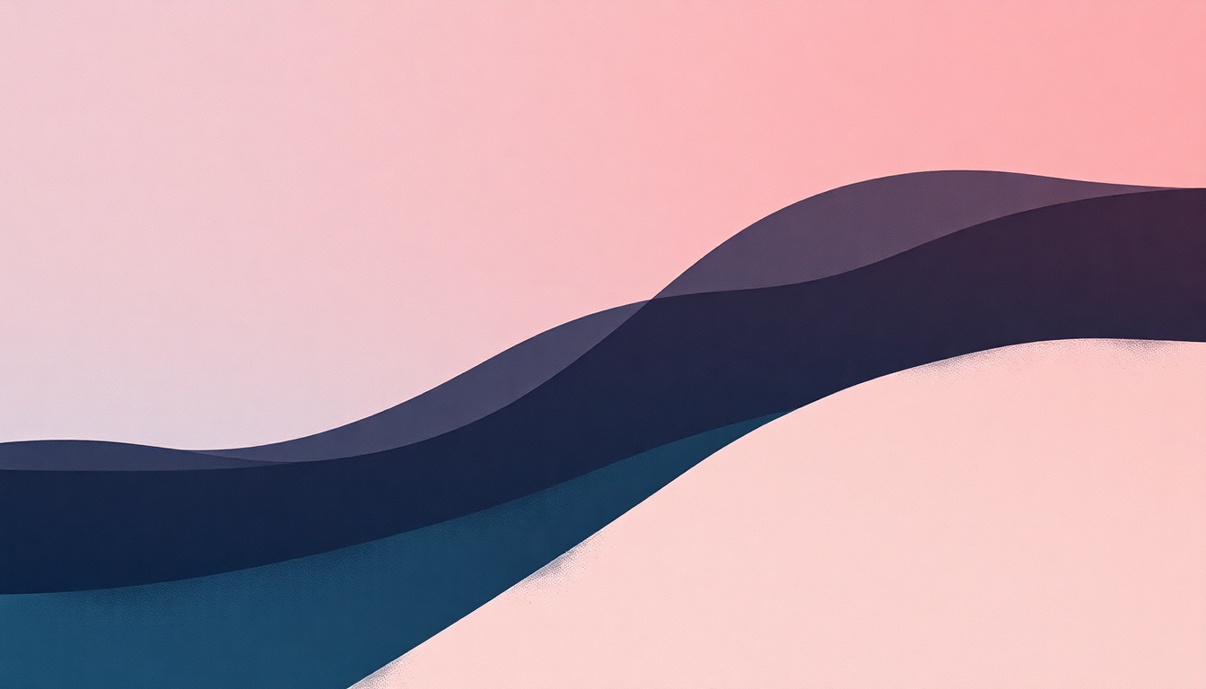 Fan-driven abstract illustration evoking the emotional arc of Made for Me by Lucky Daye