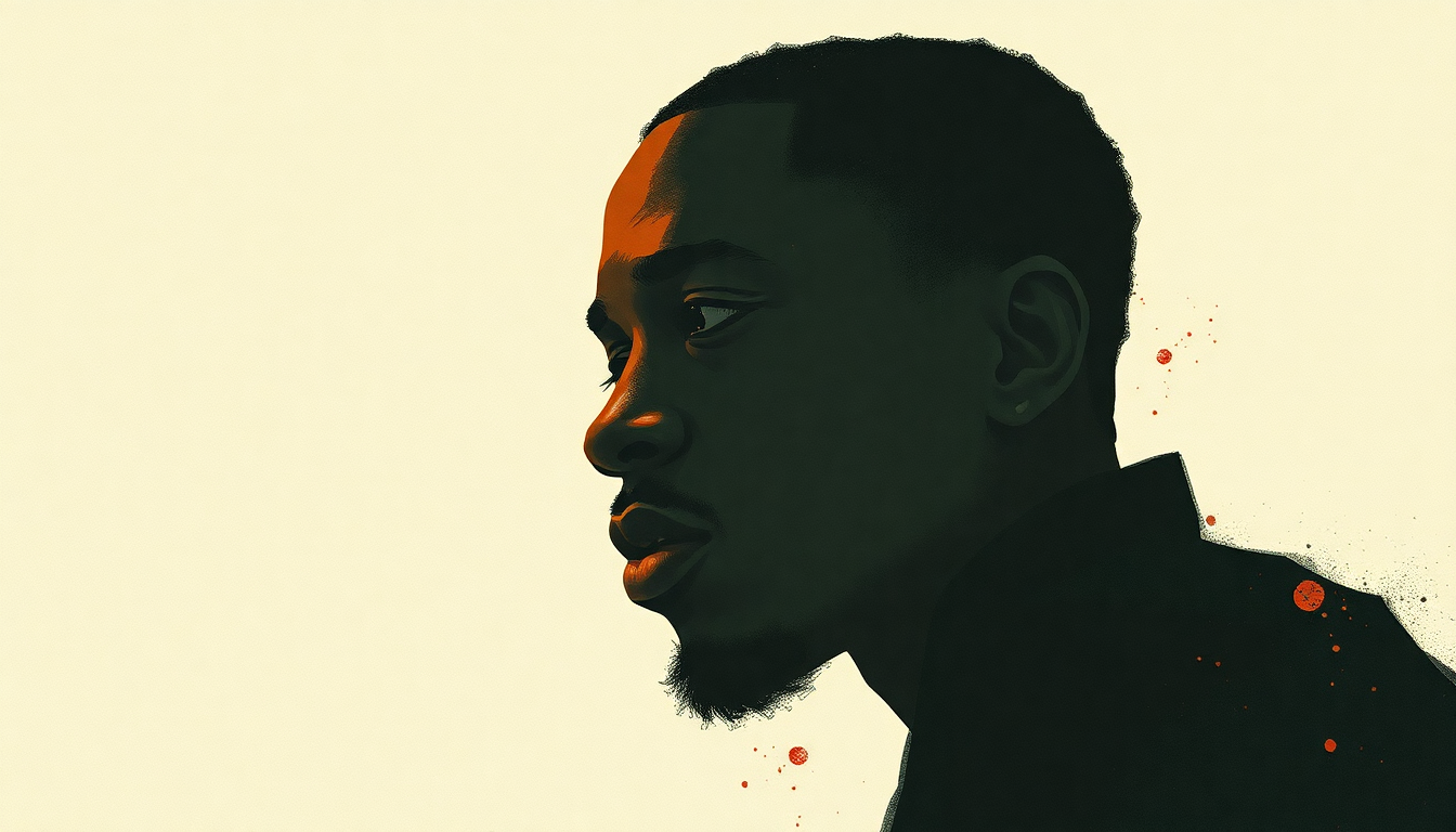 Fan-driven abstract illustration evoking the emotional arc of Made You Look by Nas