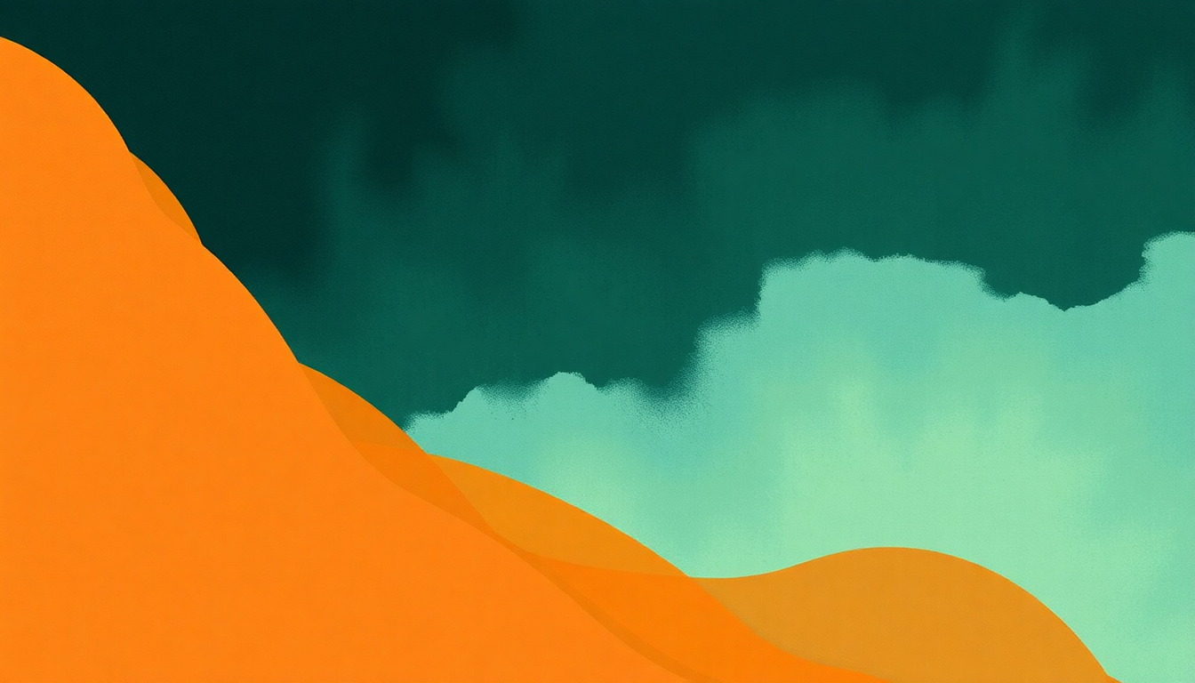 Fan-driven abstract illustration evoking the emotional arc of Madonna by Snail Mail