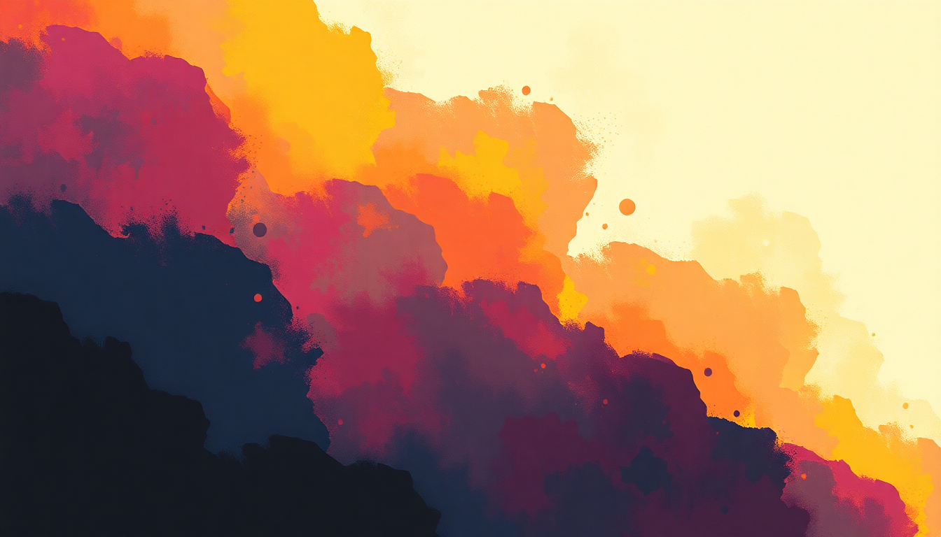 Fan-driven abstract illustration evoking the emotional arc of Magic Carpet Ride by Grandmaster Flash and the Furious Five