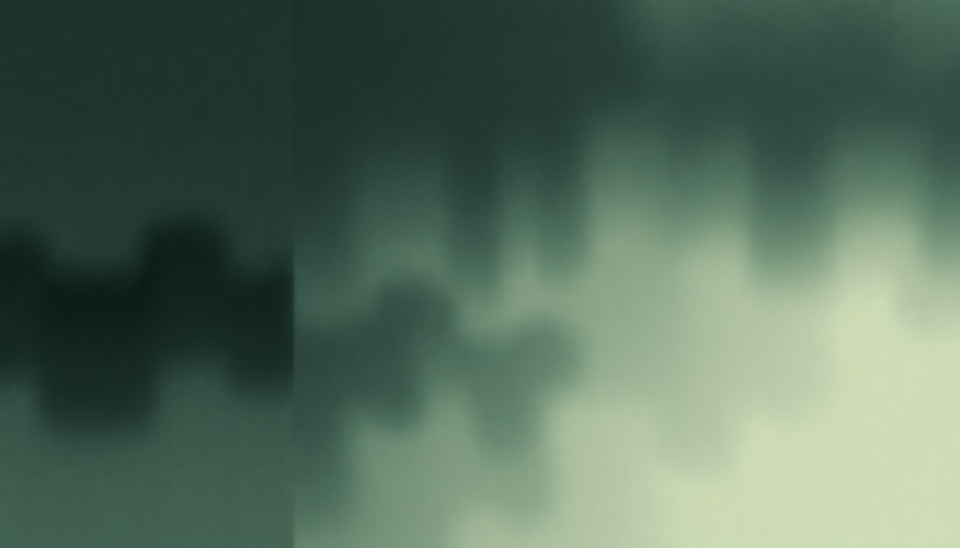 Fan-driven abstract illustration evoking the emotional arc of Magic Doors by Portishead