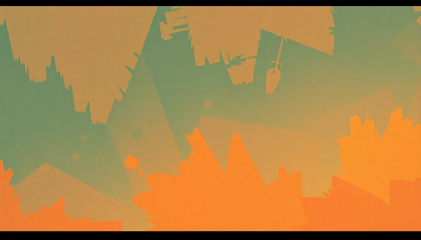 Fan-driven abstract illustration evoking the emotional arc of Magic Shop by BTS