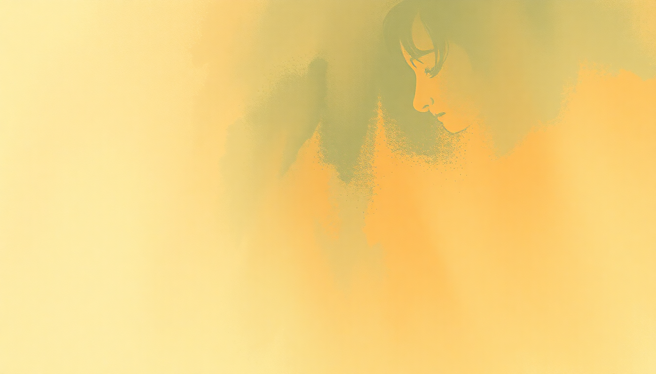 Fan-driven abstract illustration evoking the emotional arc of Make You Feel My Love by Adele