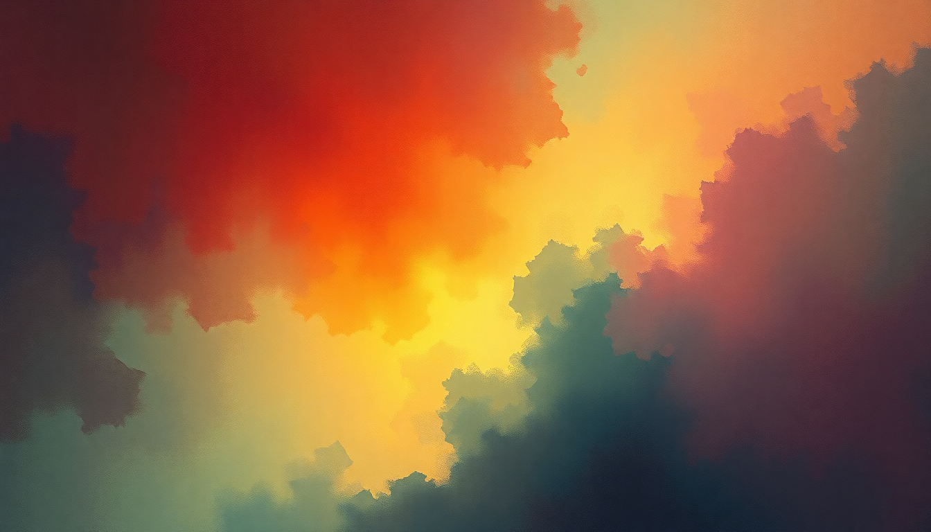 Fan-driven abstract illustration evoking the emotional arc of Mama by Genesis