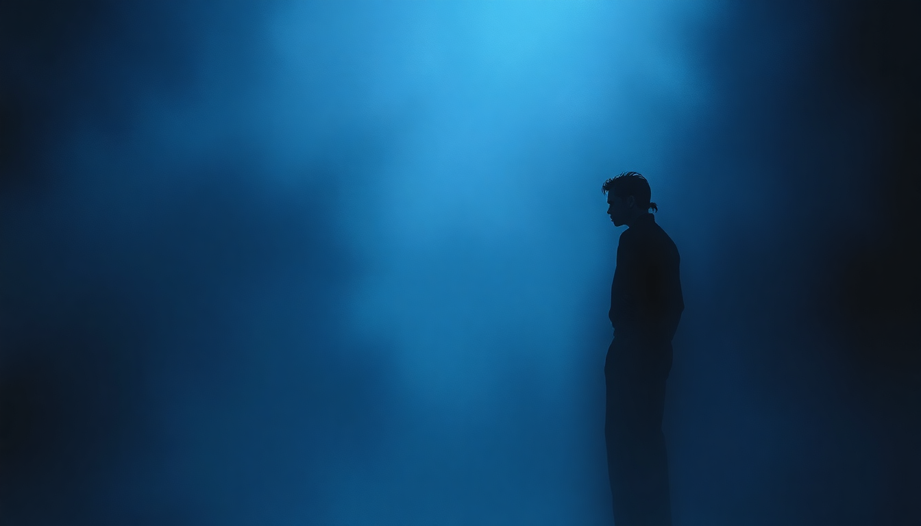 Fan-driven abstract illustration evoking the emotional arc of Man in the Mirror by Michael Jackson
