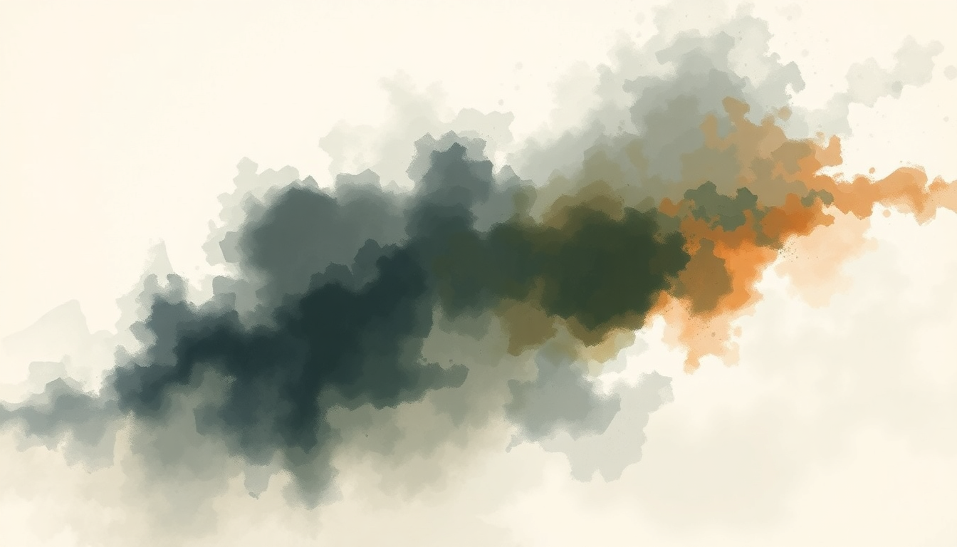 Fan-driven abstract illustration evoking the emotional arc of ManUNkind by Metallica