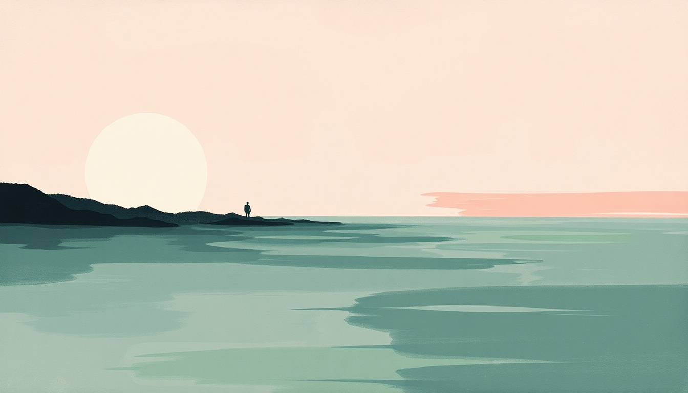 Fan-driven abstract illustration evoking the emotional arc of Marooned by Wire