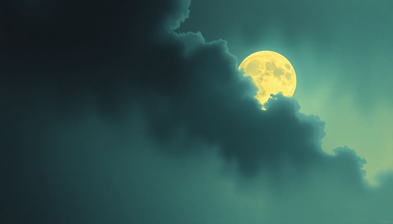 Fan-driven abstract illustration evoking the emotional arc of Marquee Moon by Television