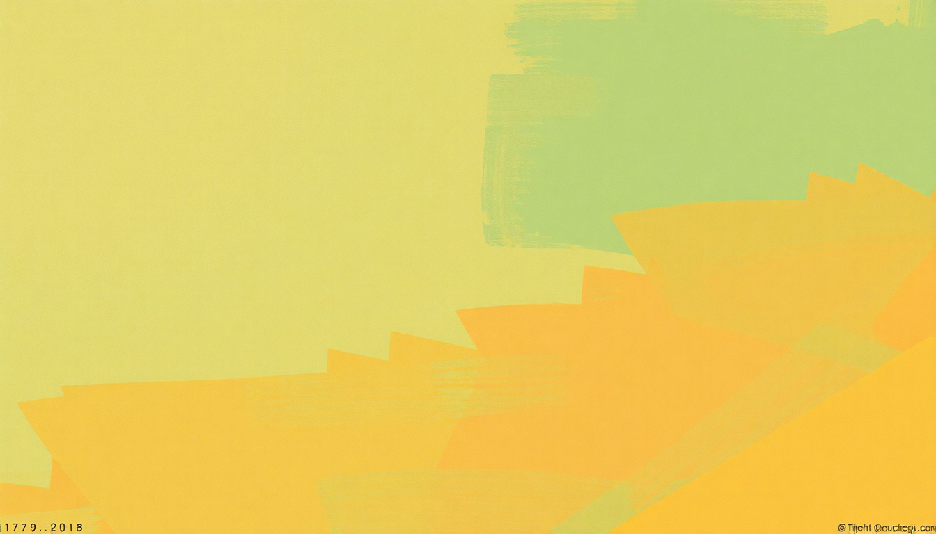 Fan-driven abstract illustration evoking the emotional arc of Marriage of Figaro Overture by Mozart