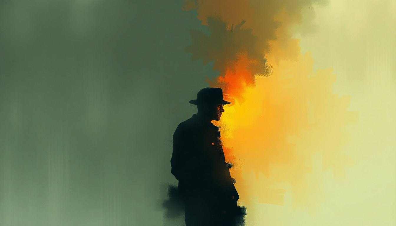 Fan-driven abstract illustration evoking the emotional arc of Marshall Mathers by Eminem