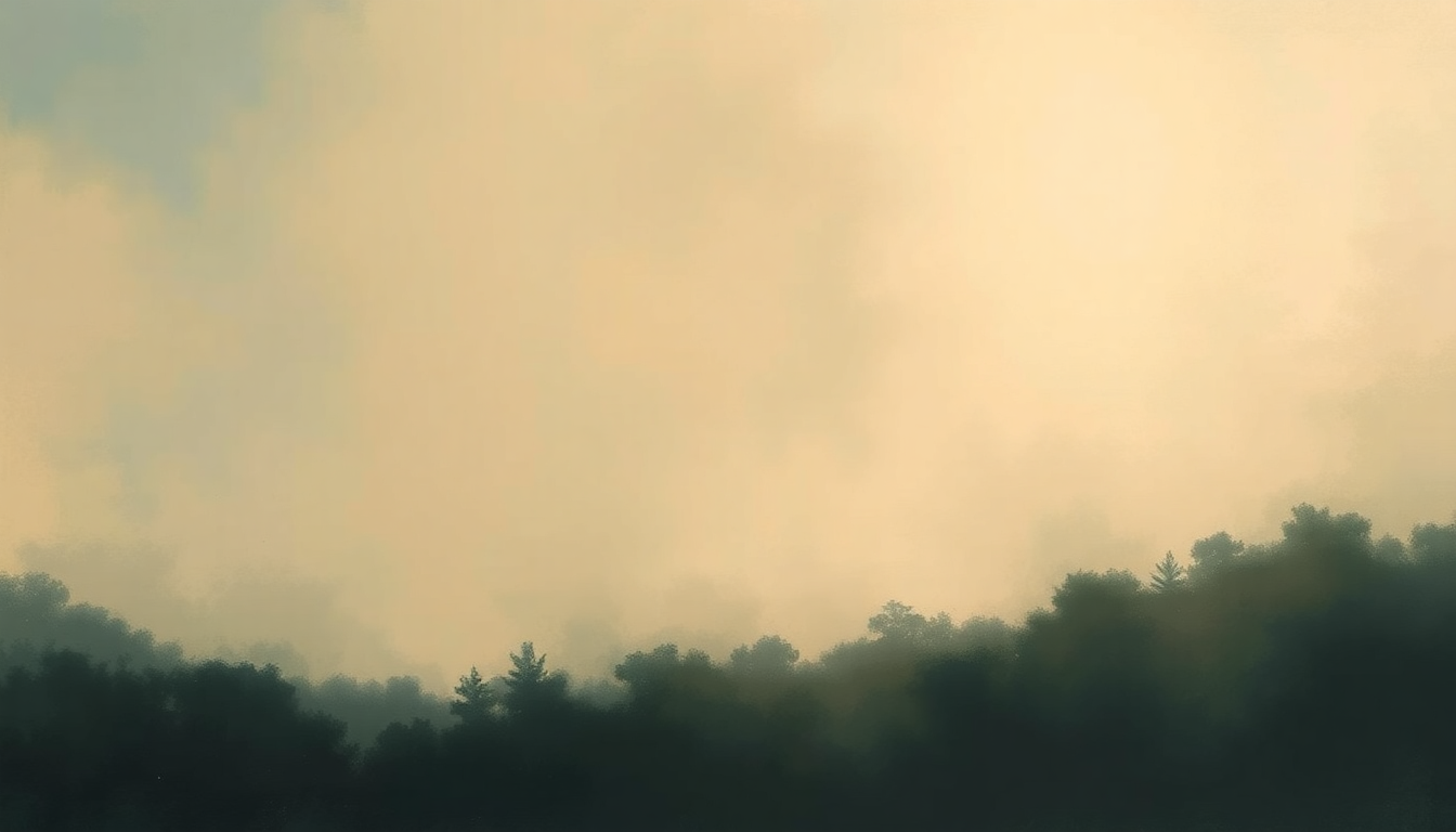 Fan-driven abstract illustration evoking the emotional arc of Mass No. 2 in G major, D 167 by Franz Schubert