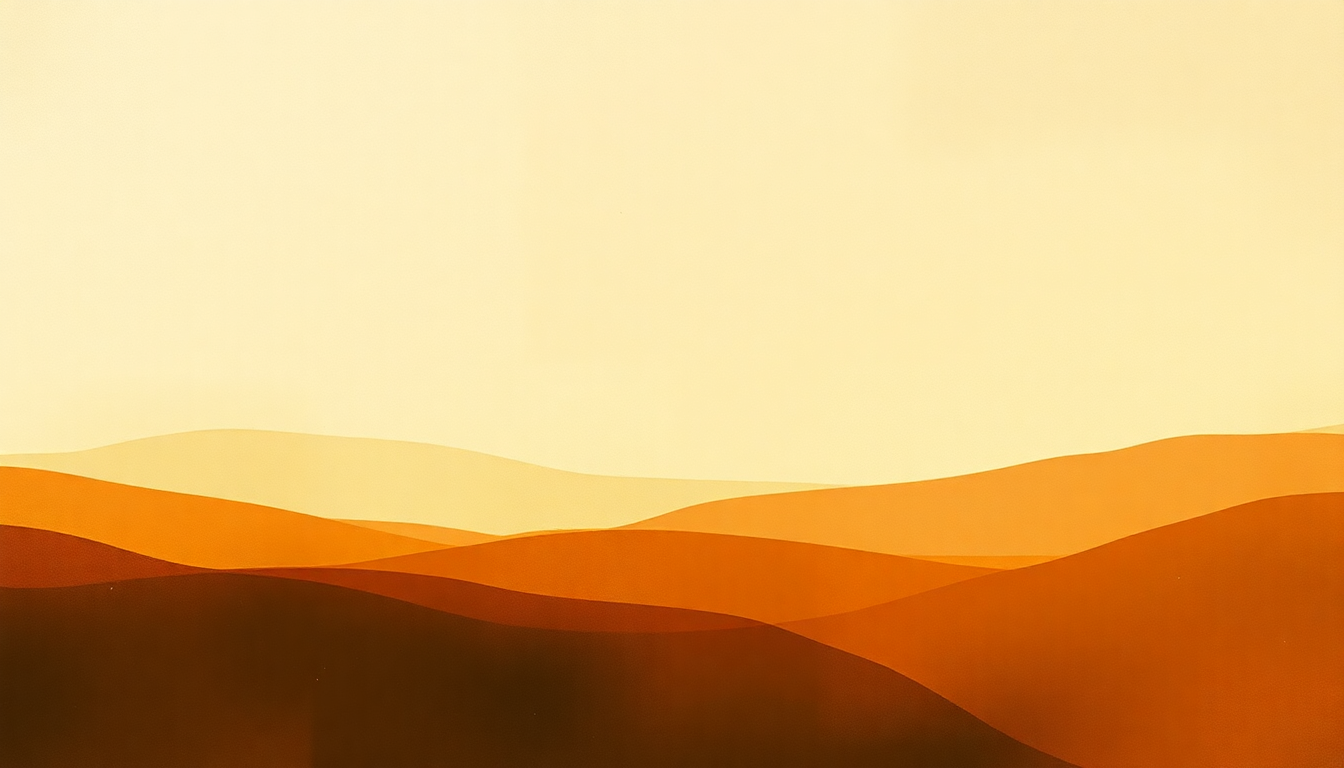 Fan-driven abstract illustration evoking the emotional arc of Mass by Stravinsky