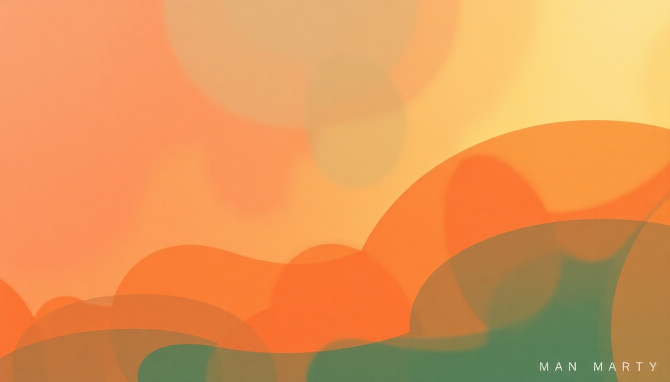 Fan-driven abstract illustration evoking the emotional arc of May You Never by John Martyn