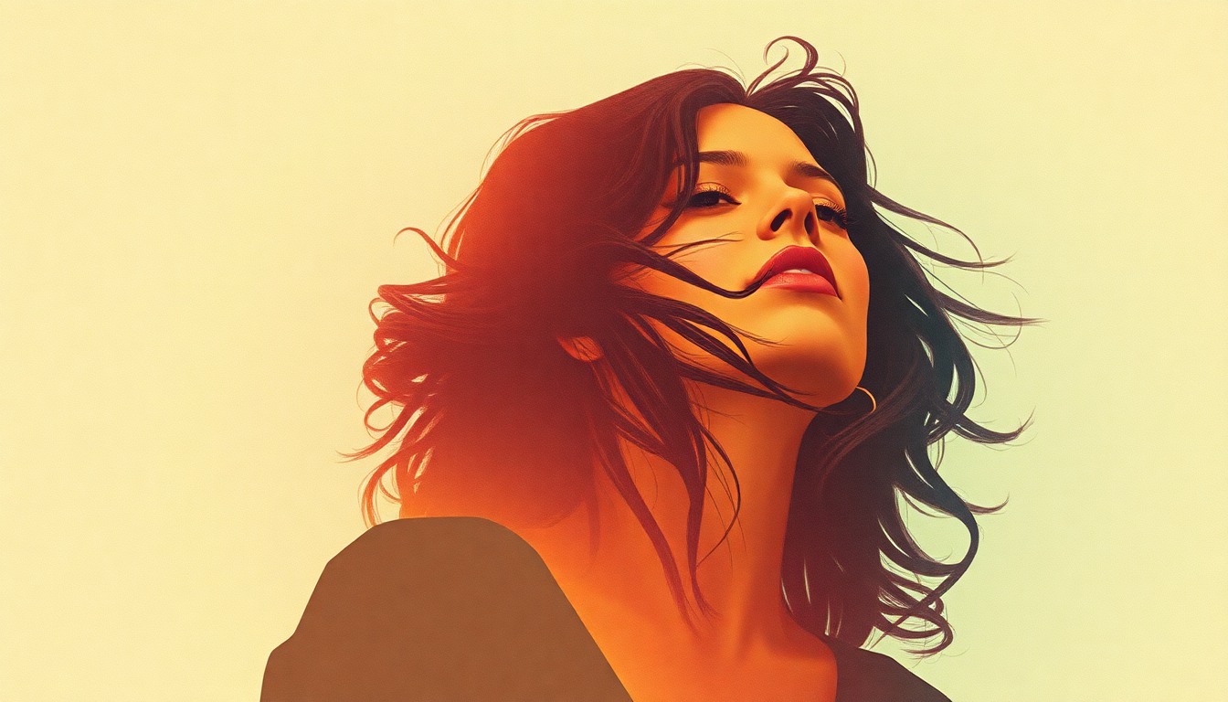 Fan-driven abstract illustration evoking the emotional arc of Me and Bobby McGee by Janis Joplin