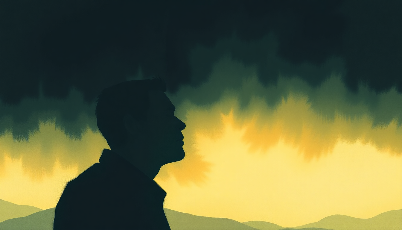 Fan-driven abstract illustration evoking the emotional arc of Me Vas A Extrañar by Banda MS