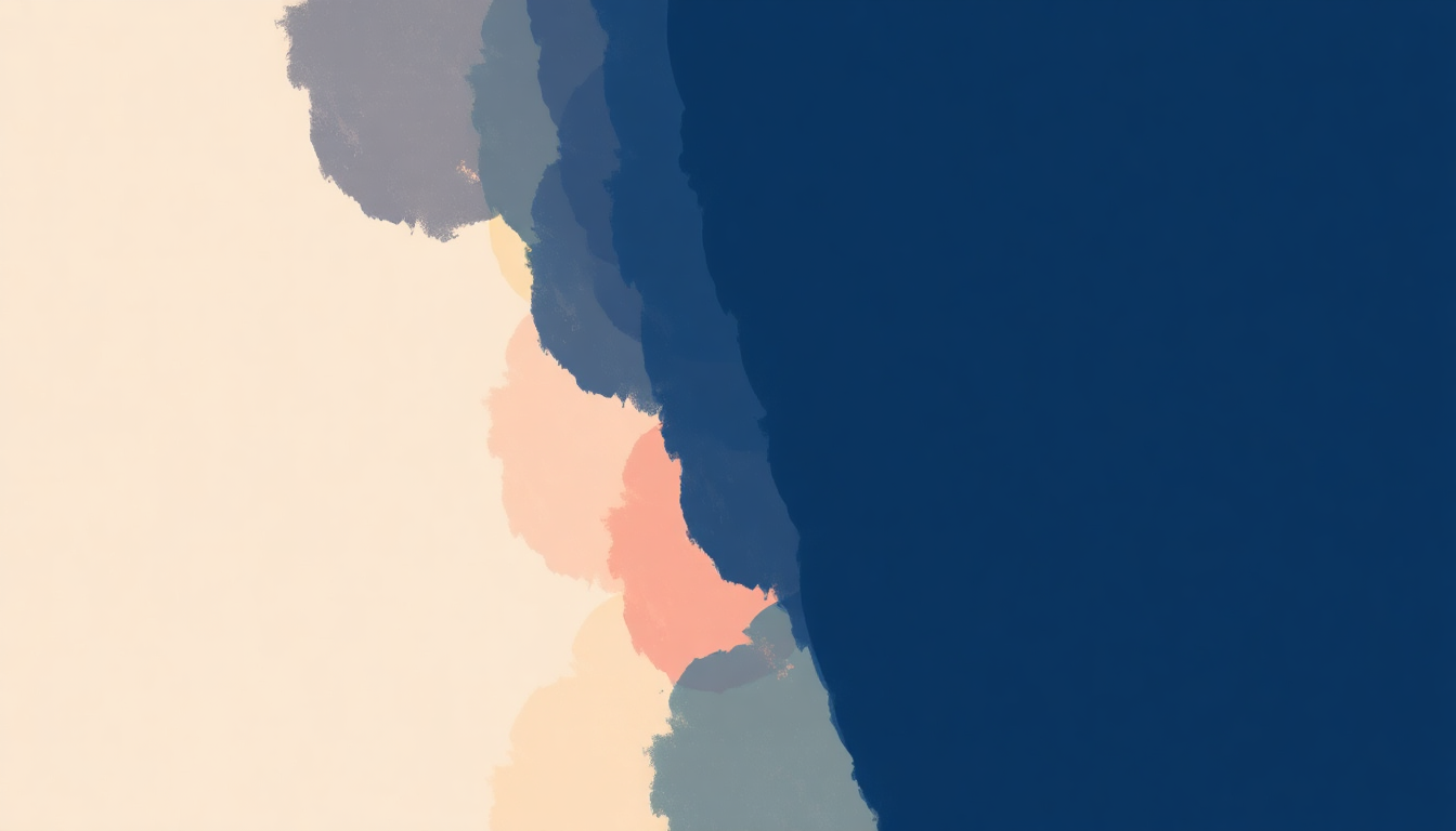 Fan-driven abstract illustration evoking the emotional arc of Meet the Elements by They Might Be Giants