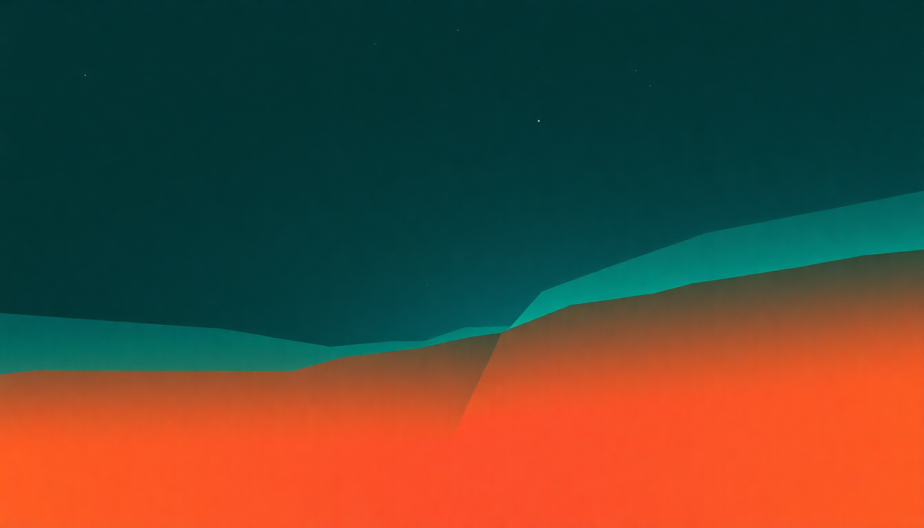 Fan-driven abstract illustration evoking the emotional arc of Merry Christmas Mr. Lawrence by Ryuichi Sakamoto