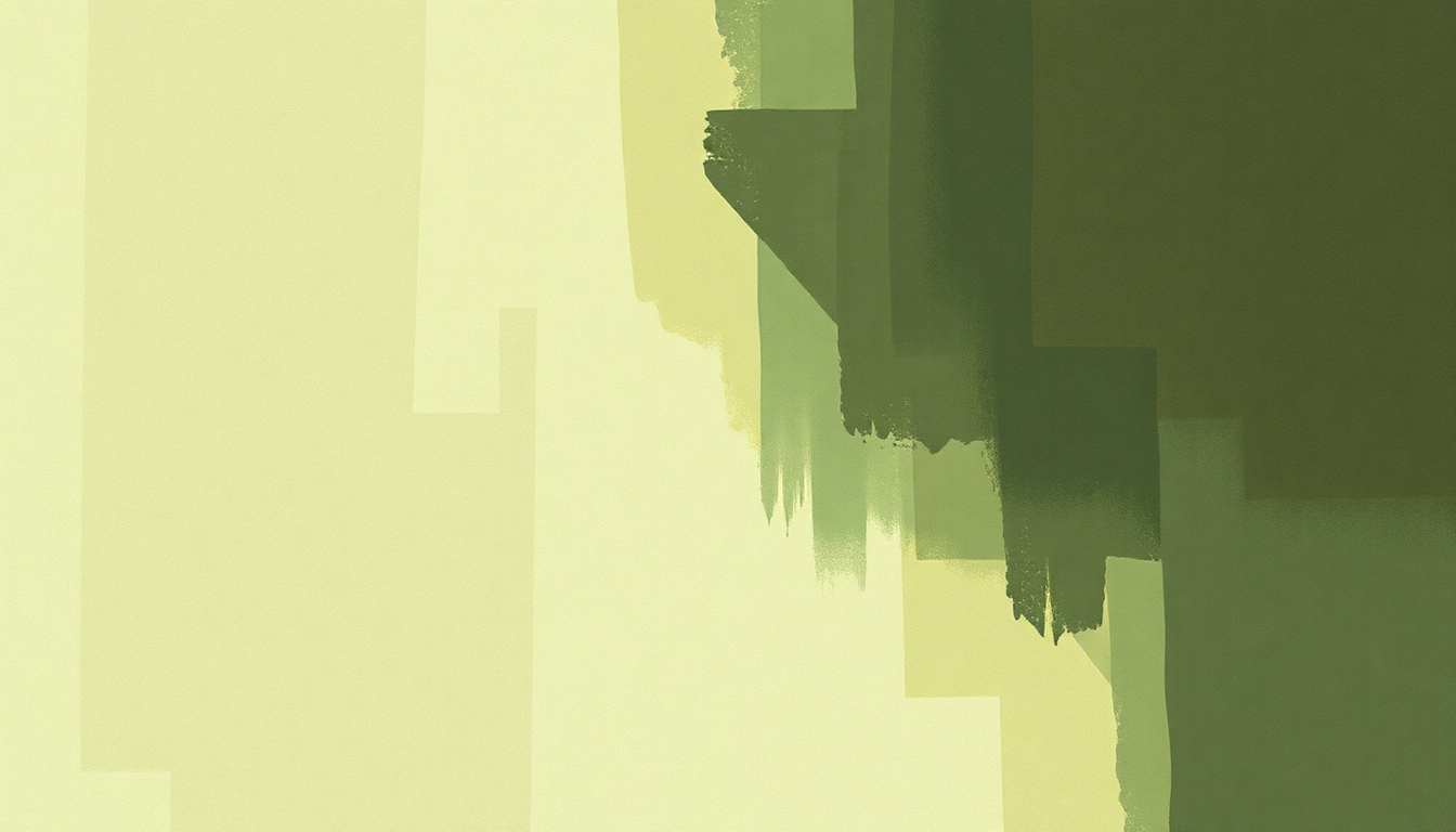 Fan-driven abstract illustration evoking the emotional arc of Mess with Time by Built to Spill