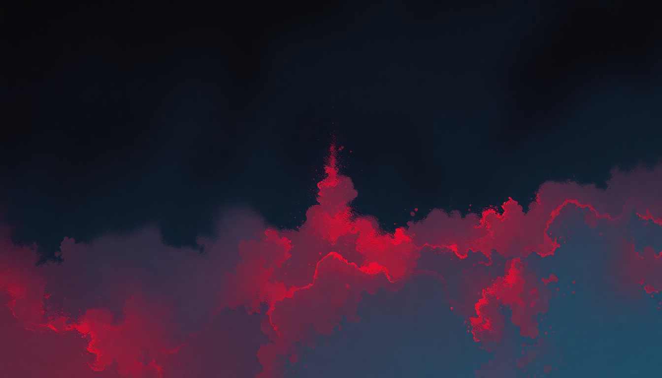 Fan-driven abstract illustration evoking the emotional arc of Metal Militia by Metallica
