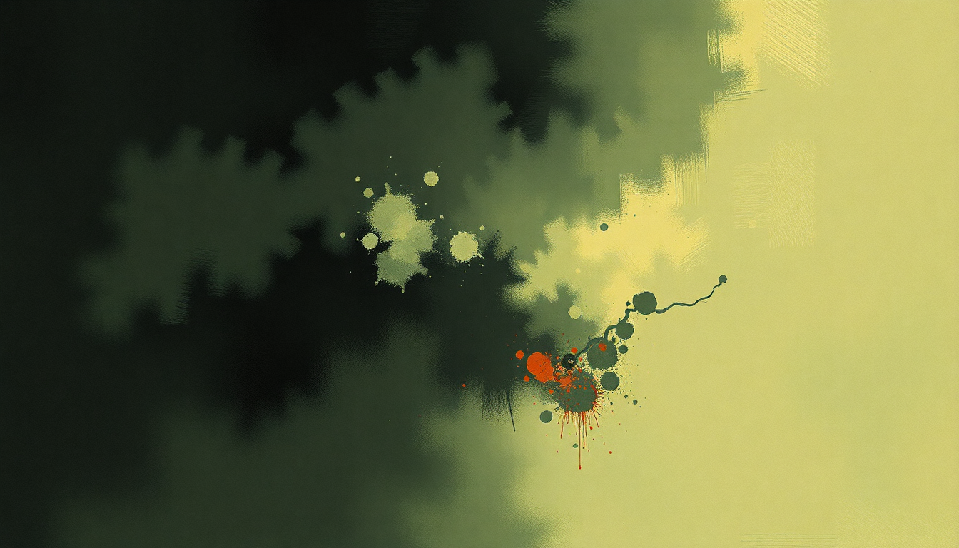 Fan-driven abstract illustration evoking the emotional arc of Enter Sandman by Metallica