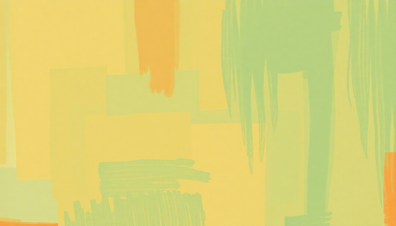 Fan-driven abstract illustration evoking the emotional arc of Mexico by Dick Dale