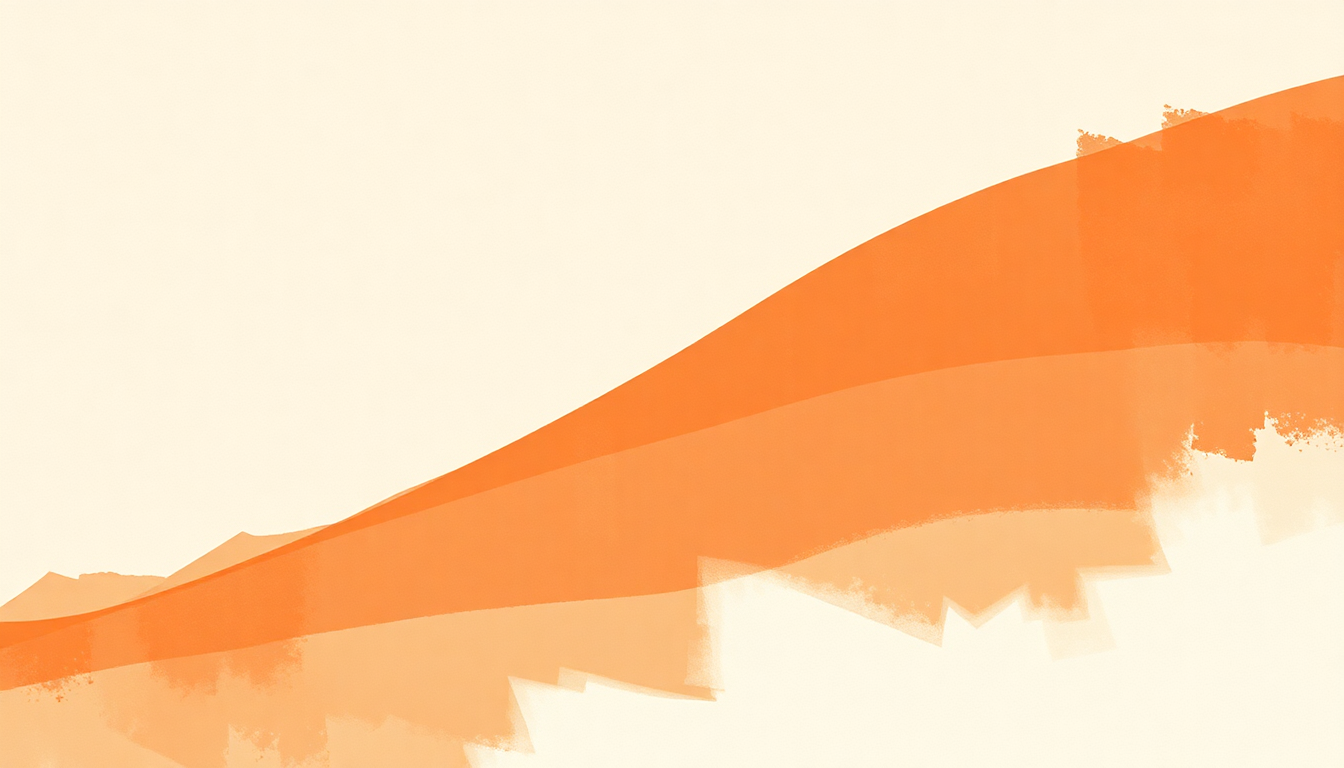 Fan-driven abstract illustration evoking the emotional arc of Michael by Franz Ferdinand