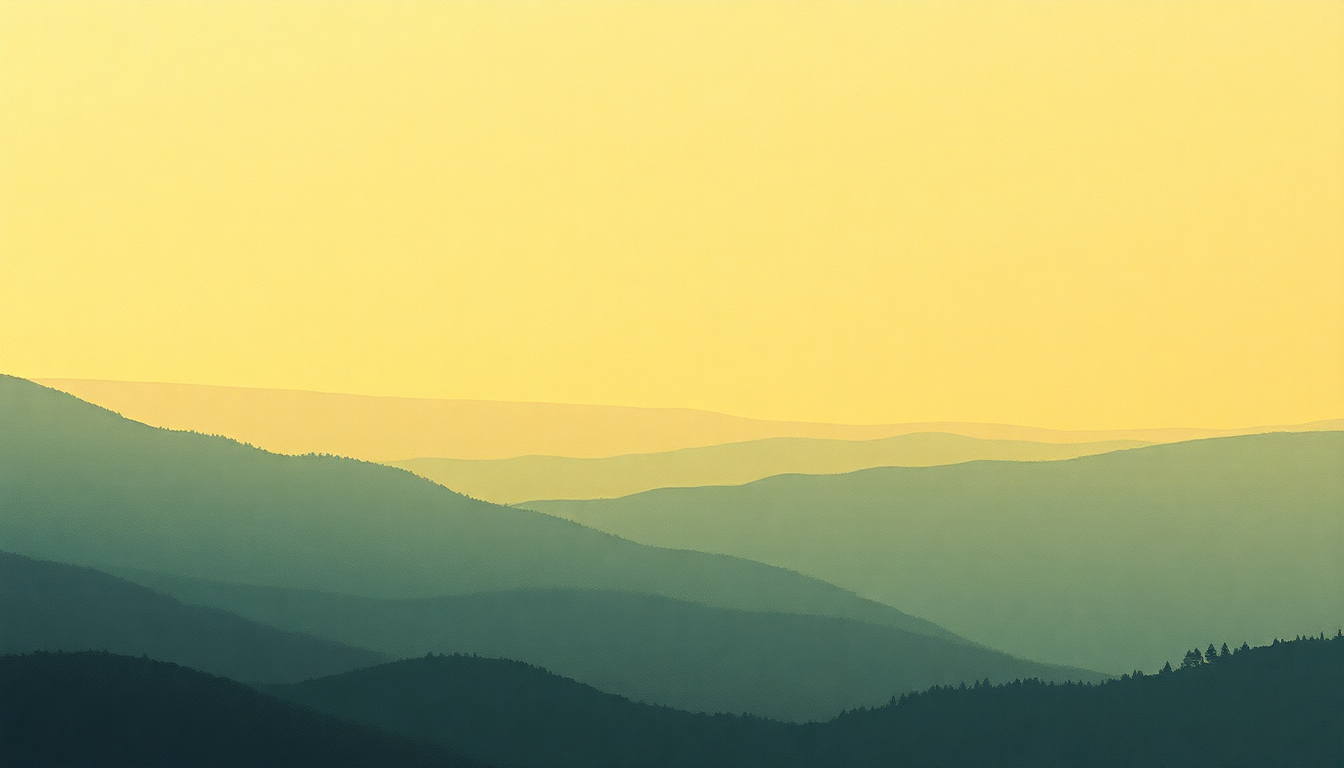 Fan-driven abstract illustration evoking the emotional arc of Miles from Nowhere by Cat Stevens