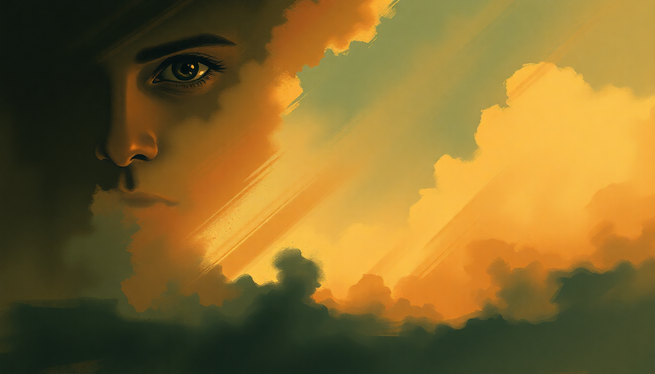 Fan-driven abstract illustration evoking the emotional arc of Miss Ann by Little Richard