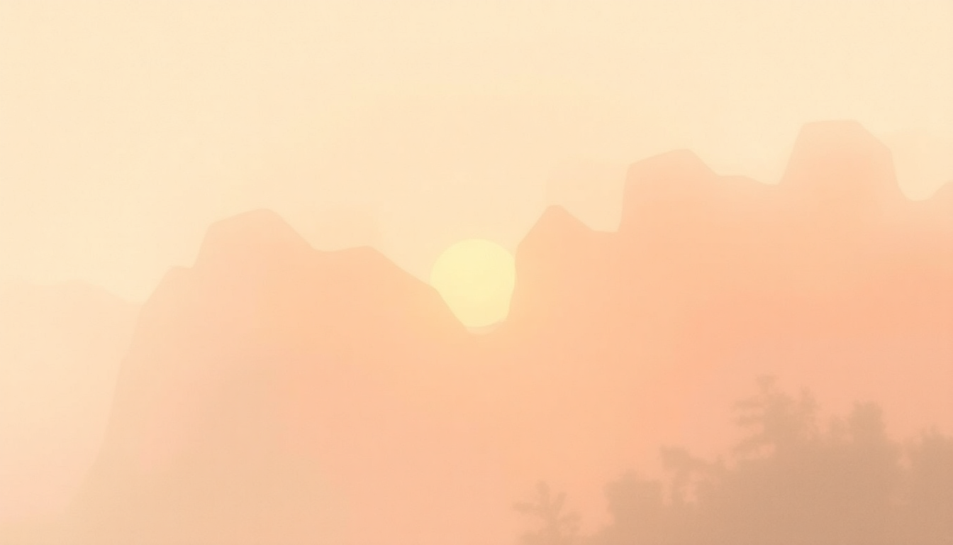 Fan-driven abstract illustration evoking the emotional arc of Misty Morning by Bob Marley & The Wailers