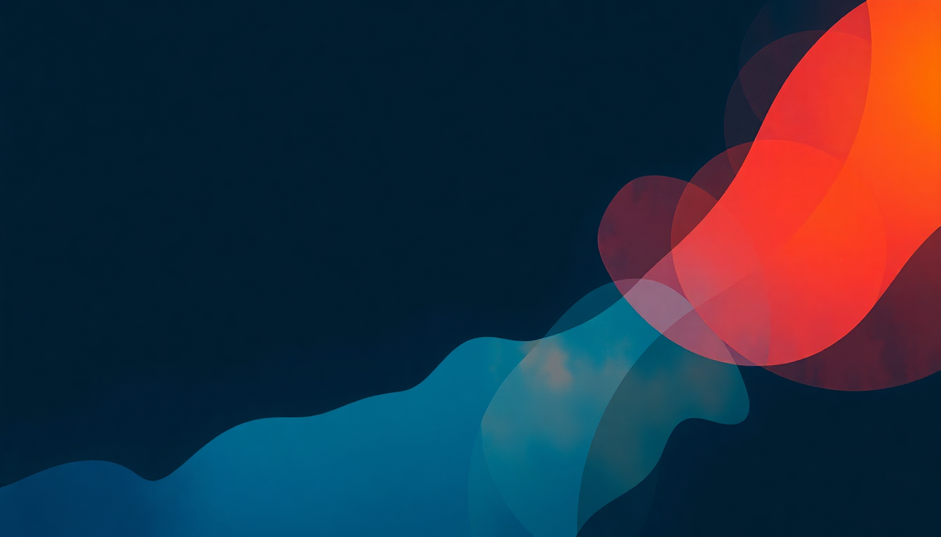 Fan-driven abstract illustration evoking the emotional arc of Mixed Emotions by The Rolling Stones