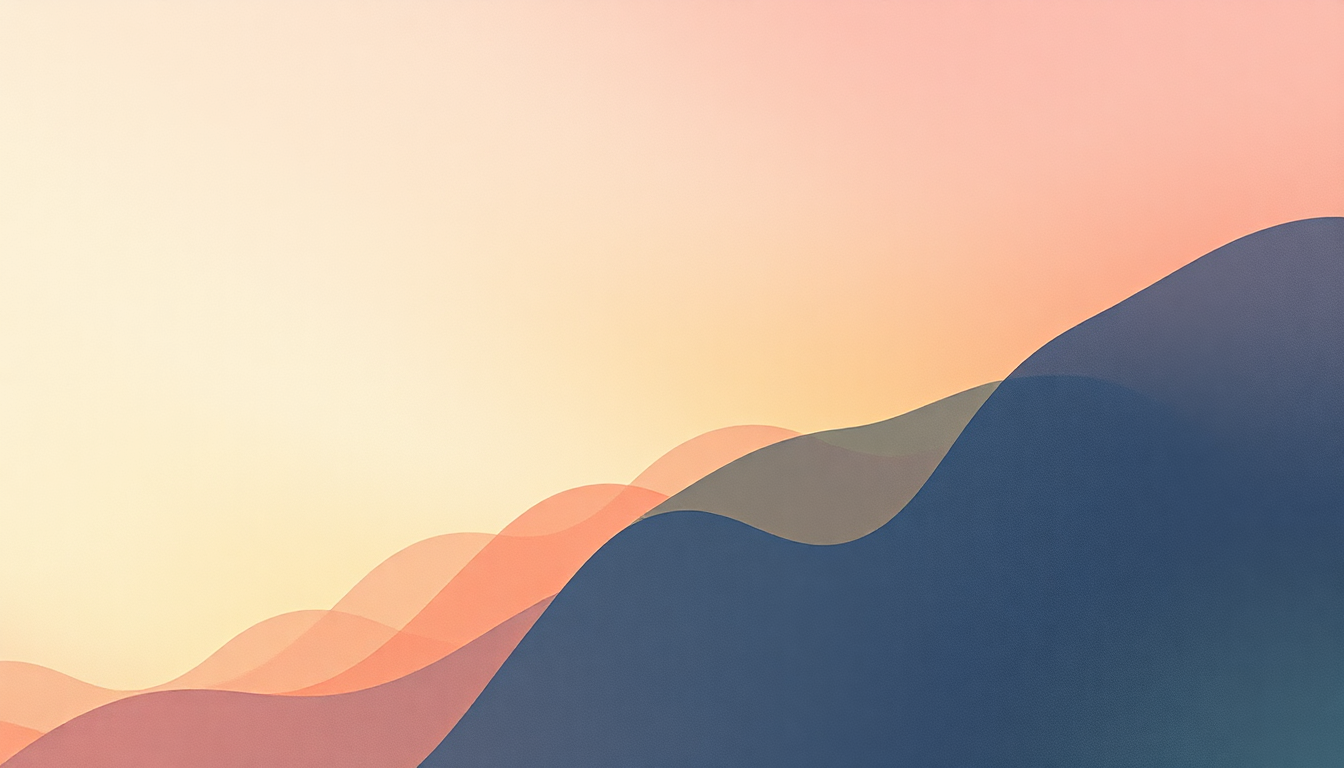 Fan-driven abstract illustration evoking the emotional arc of MmmHmm by Flying Lotus
