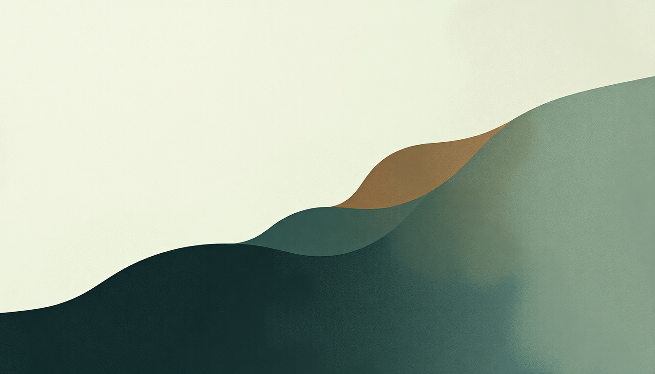 Fan-driven abstract illustration evoking the emotional arc of Modern Soul by James Blake