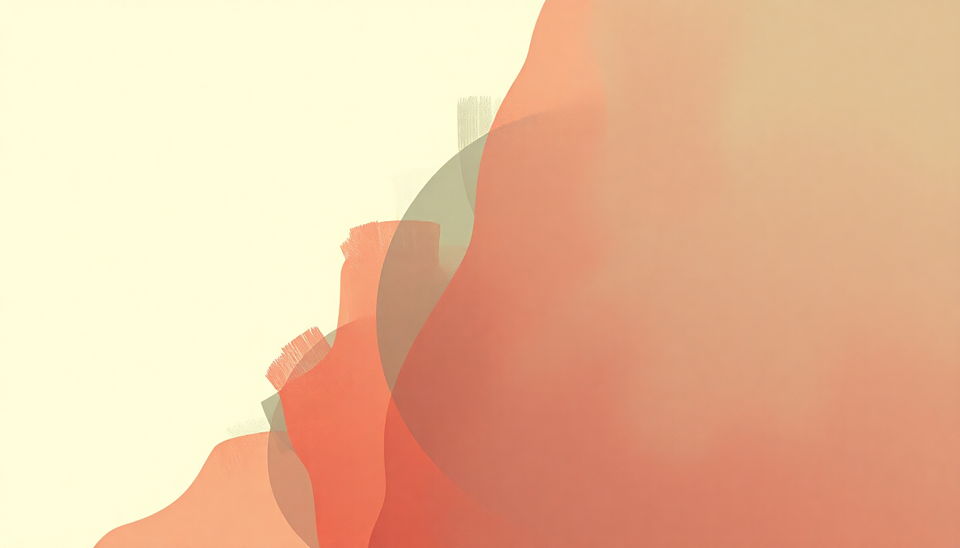 Fan-driven abstract illustration evoking the emotional arc of Molly's Chambers by Kings of Leon