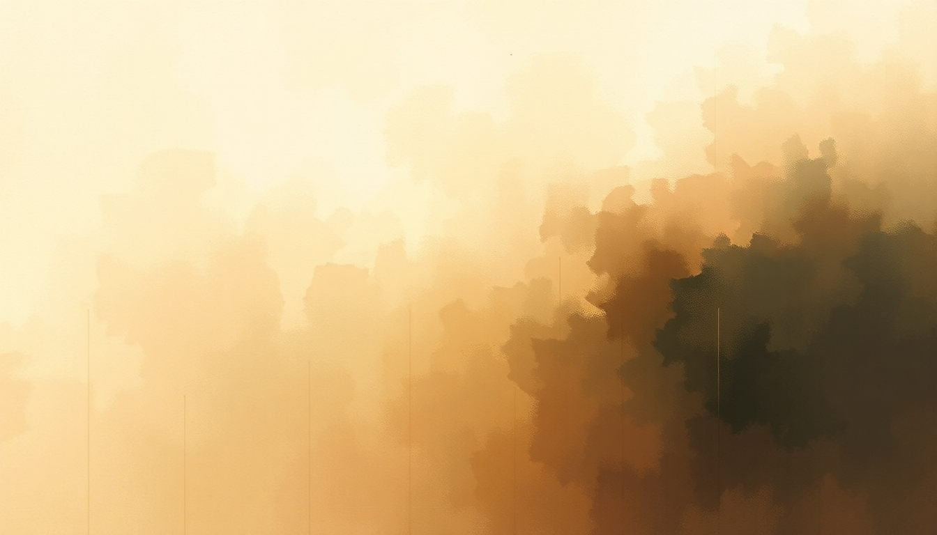 Fan-driven abstract illustration evoking the emotional arc of Moments Musicaux, Op. 94, D. 780 by Franz Schubert