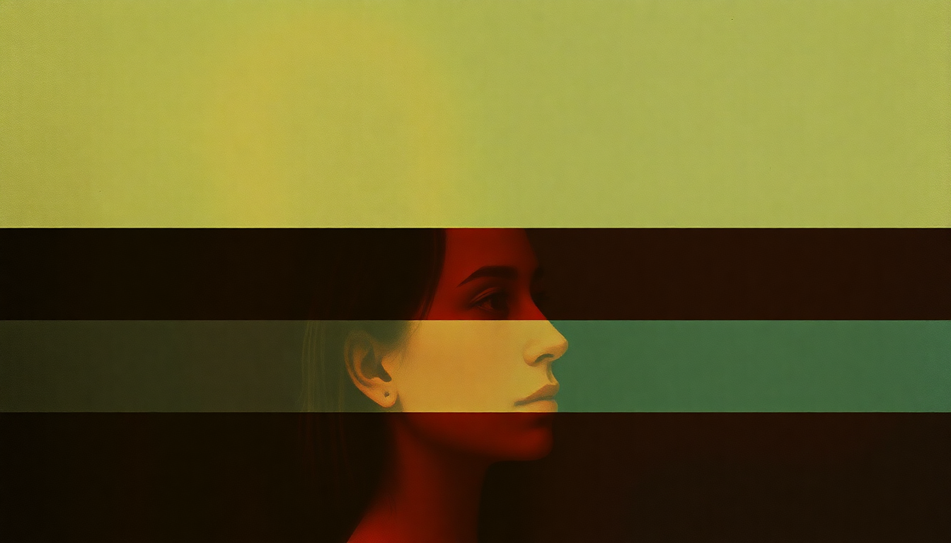 Fan-driven abstract illustration evoking the emotional arc of Mona Lisa by Slick Rick