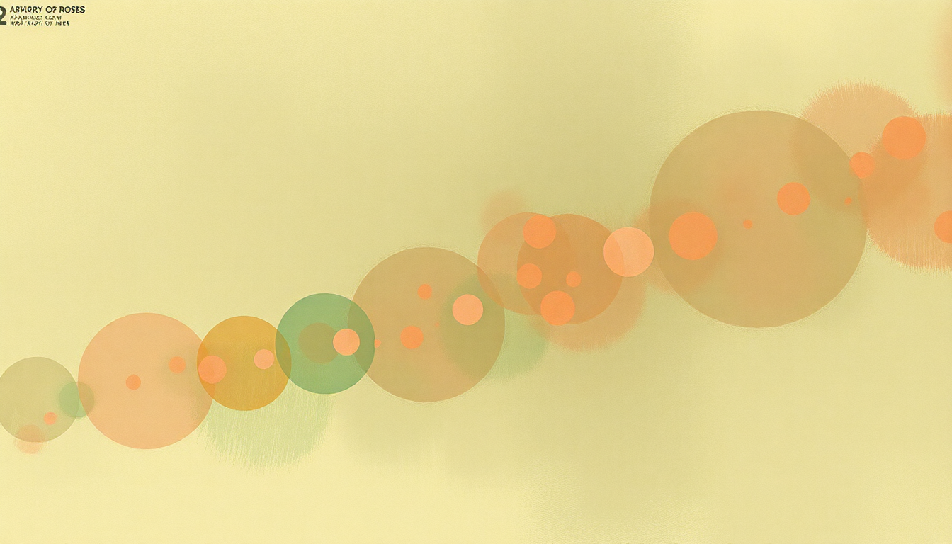 Fan-driven abstract illustration evoking the emotional arc of Monarchy of Roses by Red Hot Chili Peppers