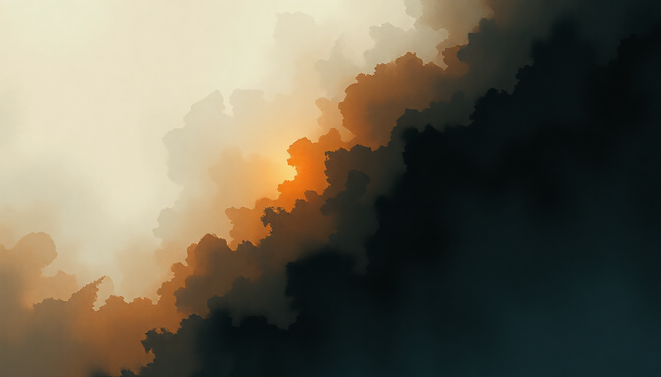 Fan-driven abstract illustration evoking the emotional arc of Monster by Shawn Mendes