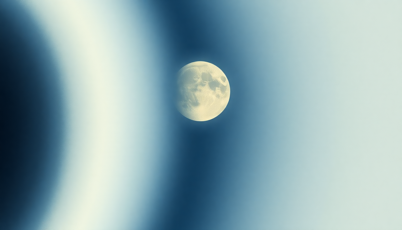 Fan-driven abstract illustration evoking the emotional arc of Moonlight by Disclosure