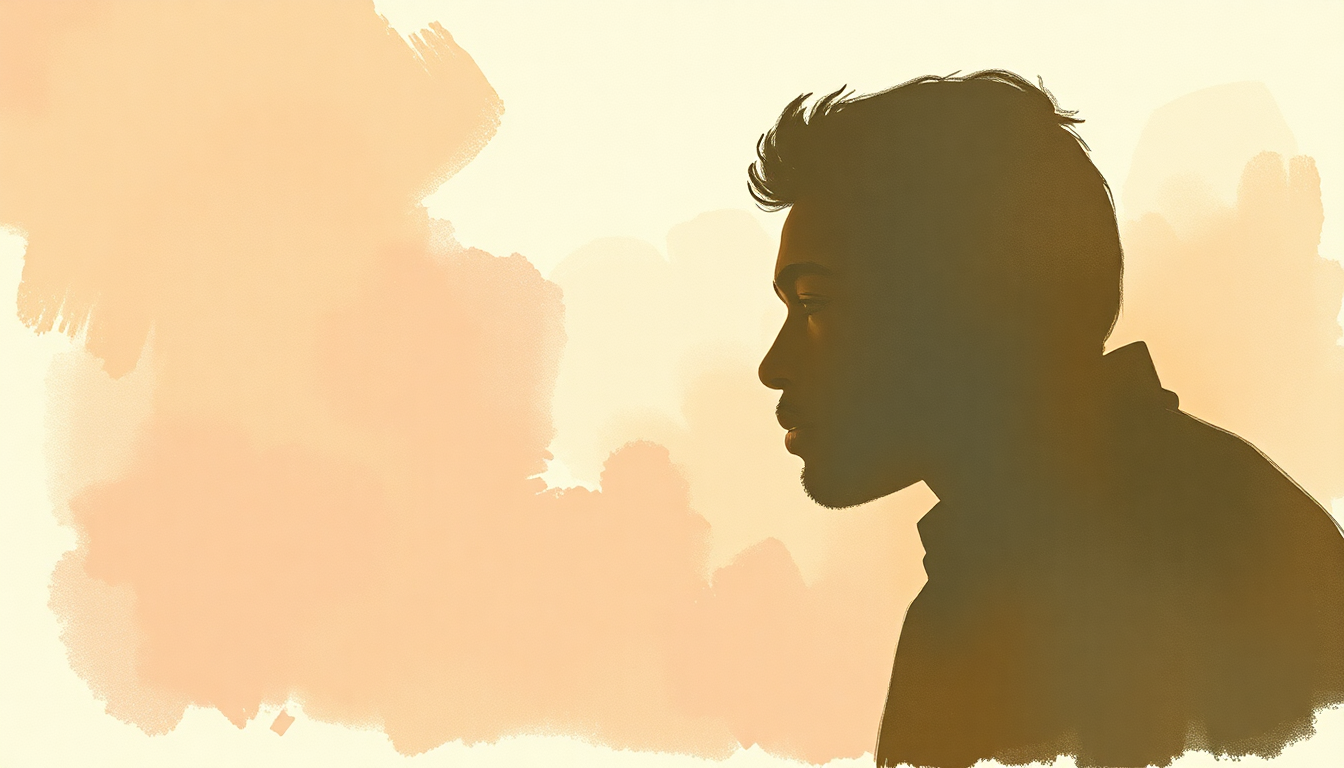 Fan-driven abstract illustration evoking the emotional arc of More Love by Smokey Robinson