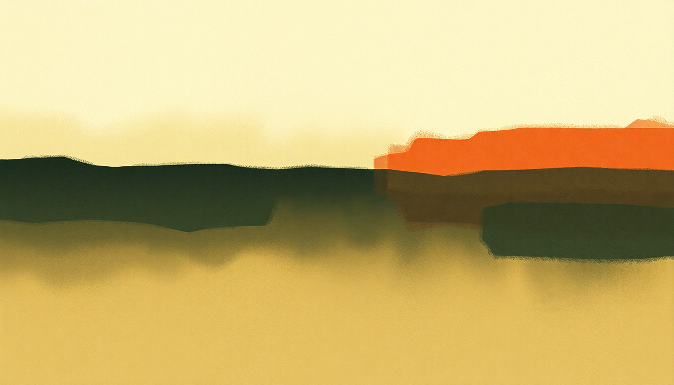 Fan-driven abstract illustration evoking the emotional arc of More Than Silence by Culture Club