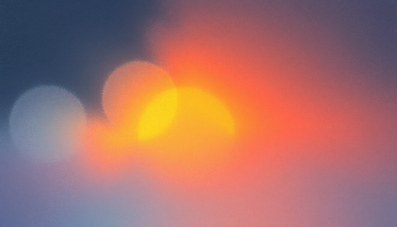 Fan-driven abstract illustration evoking the emotional arc of Morning Desire by Kenny Rogers