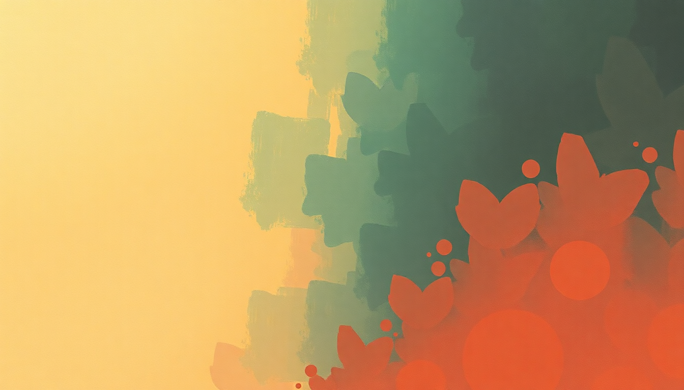 Fan-driven abstract illustration evoking the emotional arc of Morning Dew by Grateful Dead