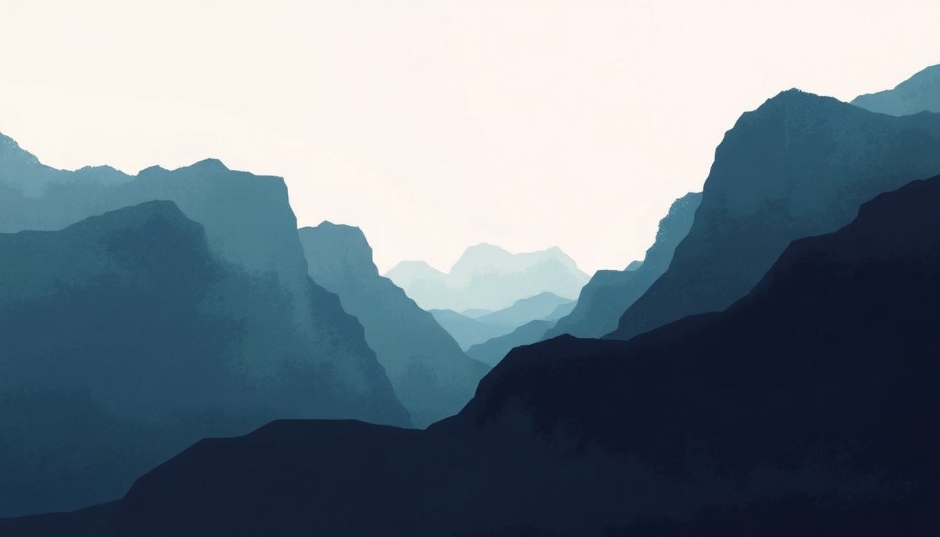 Fan-driven abstract illustration evoking the emotional arc of Mortal Man by Kendrick Lamar