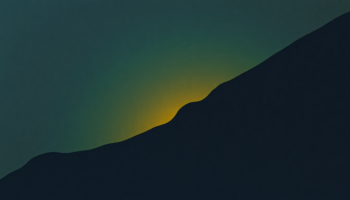 Fan-driven abstract illustration evoking the emotional arc of Mothers Talk by Tears for Fears