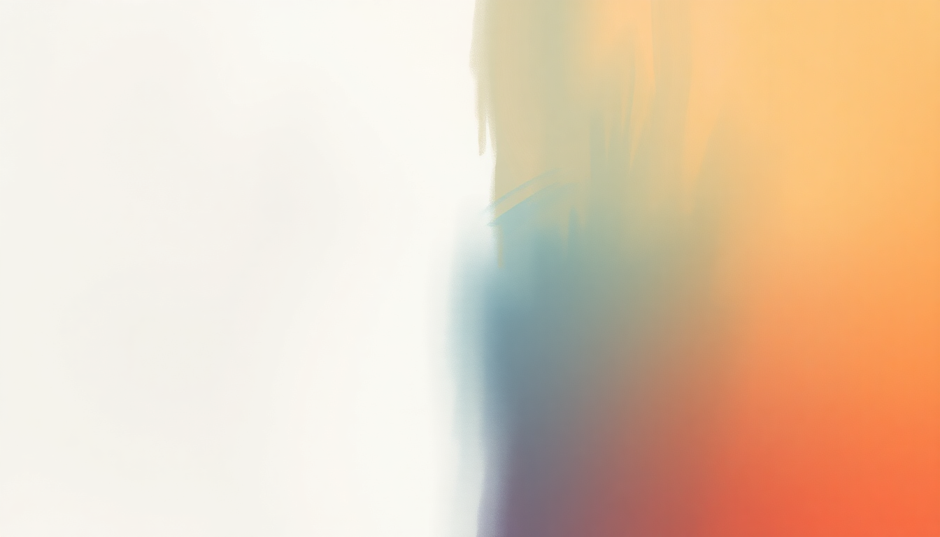 Fan-driven abstract illustration evoking the emotional arc of Motive by Ariana Grande