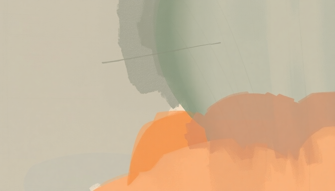 Fan-driven abstract illustration evoking the emotional arc of Move On by Ledisi